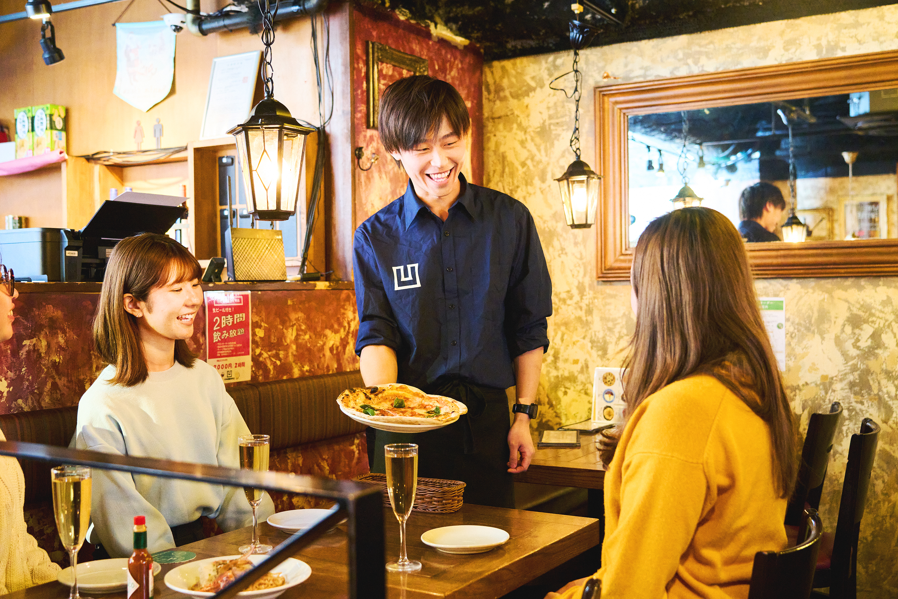 【イタリアンバルの調理/料理スタッフ】#錦糸町店 #未経験者活躍中 #月8〜9日休み #年4回×1万円昇給可