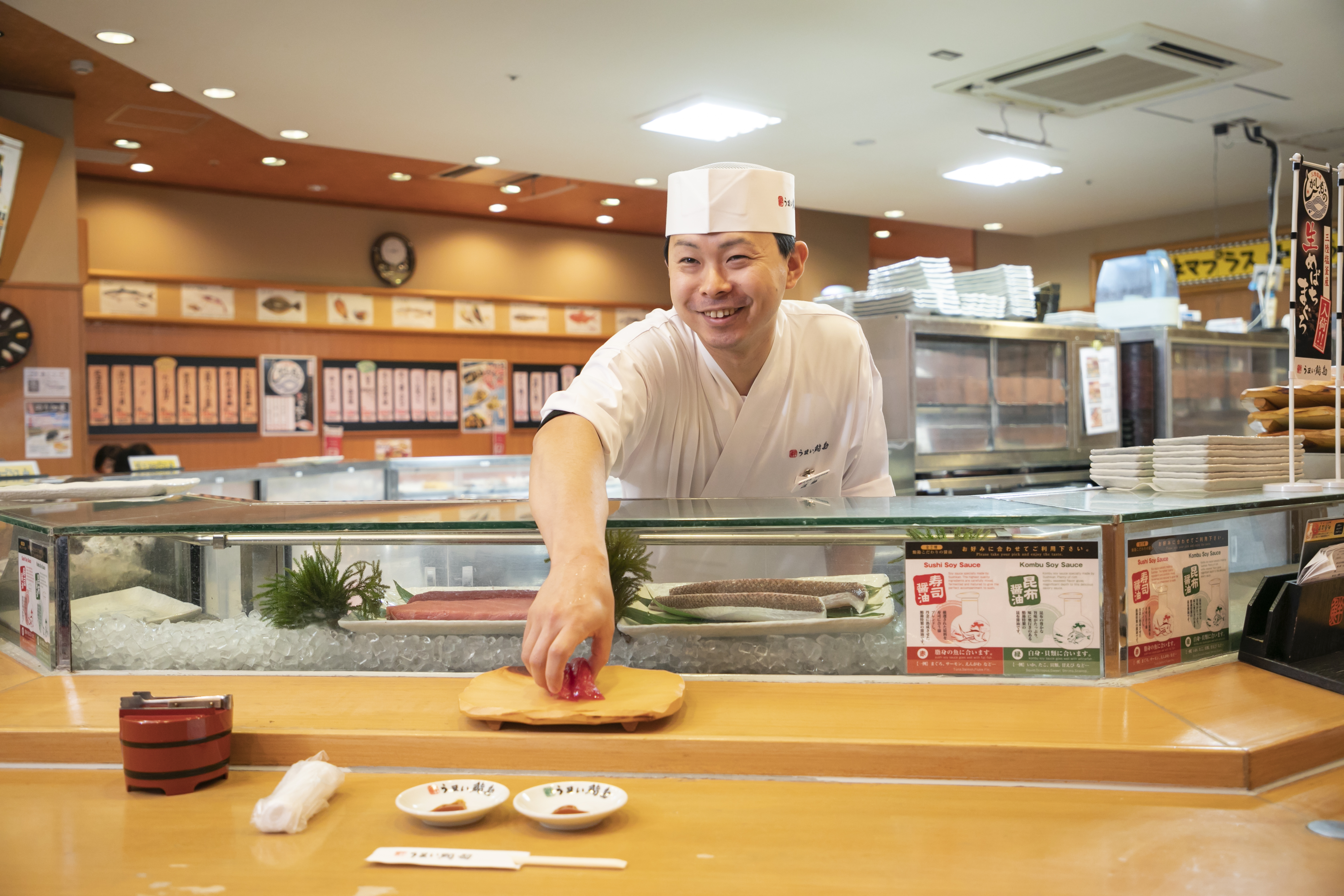 「うまい鮨勘赤坂支店」寿司職人の募集！幹部候補も積極採用、見習い希望も歓迎です。